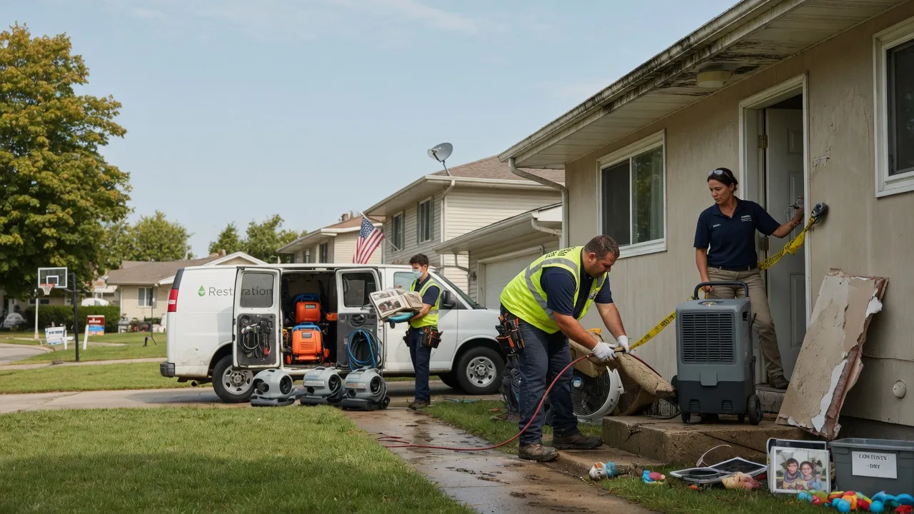Water Damage Restoration in Wellsville, KS near me